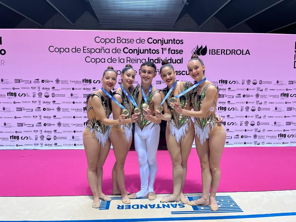Gran fin de semana para la Gimnasia Rítmica navarra en Santander